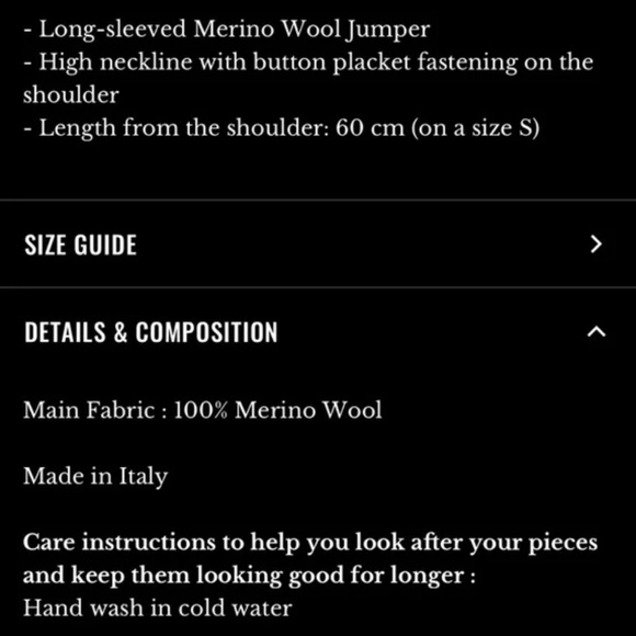 Sezane Jacob Jumper, Size S - Picture 11 of 11